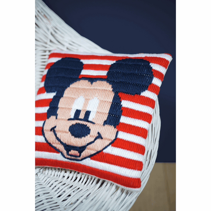 Long Stitch Kit: Cushion: Disney: Mickey Mouse