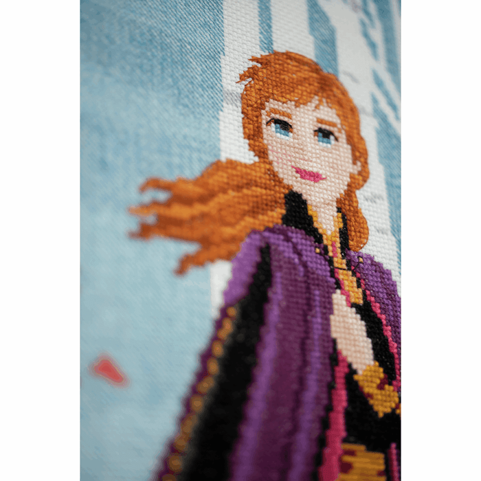 Counted Cross Stitch Kit: Disney - Frozen 2: Anna