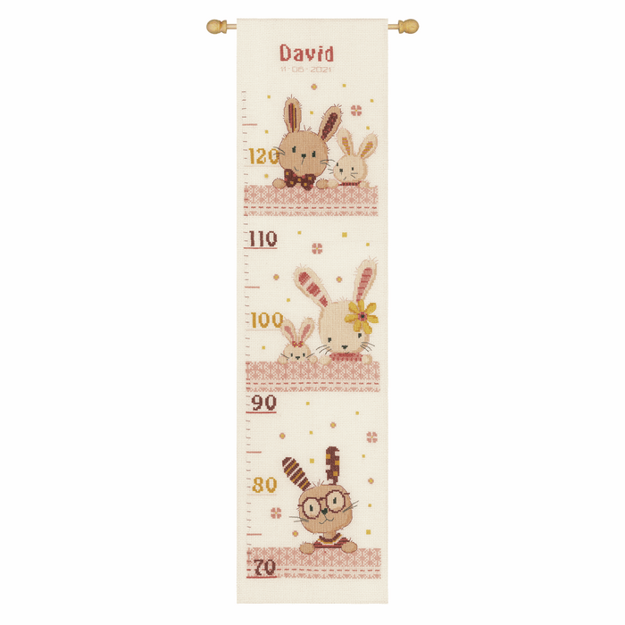 Counted Cross Stitch Kit: Sweet Bunnies