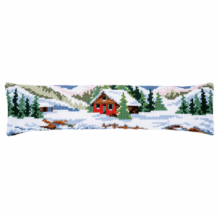 Cross Stitch Kit: Draught Excluder: Winter Scenery